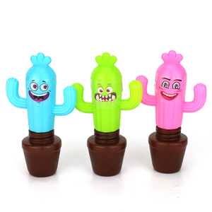 Mainan kaktus kartun permen dengan permen keras bintang Mini warna-warni - Product Image 3