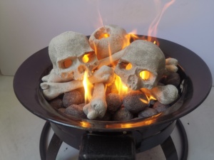 9 unids/set <span class=keywords><strong>de</strong></span> calaveras <span class=keywords><strong>de</strong></span> cerámica para pozo <span class=keywords><strong>de</strong></span> fuego <span class=keywords><strong>de</strong></span> gas, registro <span class=keywords><strong>de</strong></span> calavera <span class=keywords><strong>de</strong></span> pozo <span class=keywords><strong>de</strong></span> fuego ignífugo para hoguera, fogata, chimenea, color negro - Product Image 4