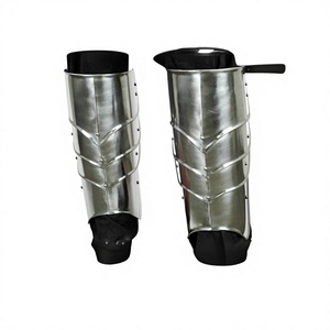 Brazaletes Medievales de Acero para Hombre, Acabado Antiguo, Acero de Calibre 18, Marco Enterprises Casting 3D - Product Image 1
