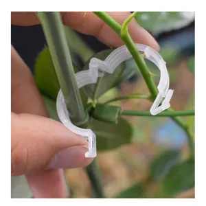 Clips de anillo de tomate de plástico para invernadero agrícola para plantar verduras