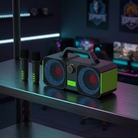 Altavoz Bluetooth de 100W RMS con Molde Privado, Bajo MOQ, Prueba, Venta al por Mayor, OEM, ODM, Logotipo Personalizado, Caja Colorida, CE, RoHS, Fabricante