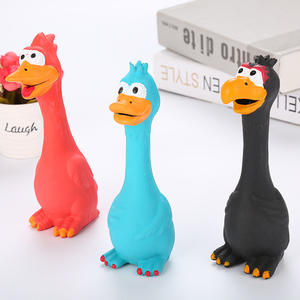 Vente flash Jouets à mâcher en <span class=keywords><strong>latex</strong></span> de dessin animé poulet criard pour chiens - Meilleur jouet pour animaux de compagnie - Product Image 3