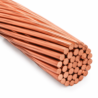 Câble nu en cuivre, prix direct usine Chine, 2 mm², fil torsadé très flexible, tresse de cuivre pour mise à la terre