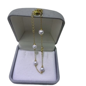 สร้อยข้อมือเงินแท้ประดับดาว ดีไซน์ใหม่ ไข่มุกน้ำจืดธรรมชาติ ดีไซน์อเนกประสงค์ โดดเด่นไม่ซ้ำใคร สร้อยข้อมือเสน่ห์อันประณีต - Product Image 5