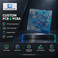 Carte de circuit imprimé (PCBA) en cuivre robuste avec contacts dorés pour systèmes de commande de moteurs – Assemblage de cartes de circuit imprimé (PCBA) sur mesure, clé en main, par EMS