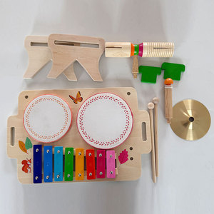 Ensemble d'instruments de percussion en bois éducatifs de haute qualité pour enfants - Product Image 5