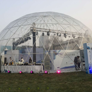 Tienda exterior de cúpula geodésica de plástico grande <span class=keywords><strong>para</strong></span> exposición de hoteles y grandes <span class=keywords><strong>eventos</strong></span> - Product Image 5