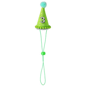 Gorro Ajustable con Números para Cumpleaños de Perros y Gatos - Accesorios de Ropa para Mascotas Pequeñas - Product Image 6