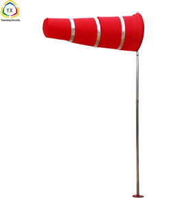<strong>Custom</strong> Airport Windsocks Airport Water-proof <strong>Flag</strong> White+<strong>red</strong> Color Windsocks Polyester - Product Image 4