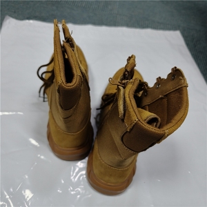 TSB01 Stock Promotion Customized <b>Light</b> <b>Weight</b> Desert <b>Boot</b> with Side Zip Black Brown - Product Image 6