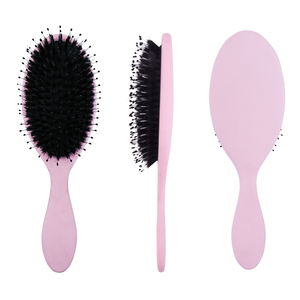Spazzola per setole di cinghiale in nylon con spazzola per raddrizzare i capelli in legno di faggio all'ingrosso in vendita diretta antistatica - Product Image 5