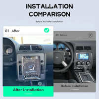 Android 128GB Für Dodge Challenger 2008 2009-2014 Autoradio CarPlay Navigation Multimedia Player Video Head Unit