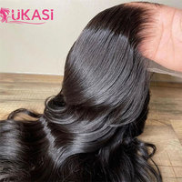 Peluca frontal de encaje HD de 40 pulgadas con densidad 250, cabello humano virgen brasileño, onda profunda, liso rizado, rizo Jerry, onda natural, 13x4