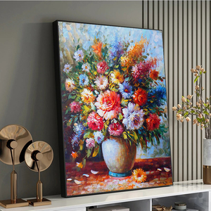 <span class=keywords><strong>Cuadros</strong></span> de Arte de Pared con Pinturas Famosas de Flores y Plantas, Lienzos para Decoración del Hogar, <span class=keywords><strong>Cuadros</strong></span> para Decoración de Sala de Estar con Flores - Product Image 1