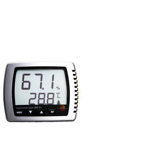 เครื่องวัดอุณหภูมิและความชื้นแบบดิจิตอล Detu Testo 608-H1 สำหรับใช้ในครัวเรือนและอุตสาหกรรม ระดับการป้องกันสูง IP67 หัววัดยาว 1.5 เมตร - Product Image 1