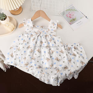 Conjunto <span class=keywords><strong>de</strong></span> Verano Informal para Niñas <span class=keywords><strong>de</strong></span> 11 Años, Modelo D2080, con Estampado <span class=keywords><strong>de</strong></span> <span class=keywords><strong>Nubes</strong></span>, <span class=keywords><strong>Ropa</strong></span> para el Hogar, Transpirable, Falda y Pantalones Cortos Coreanos <span class=keywords><strong>de</strong></span> Dos Piezas - Product Image 3