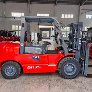 Carretilla Elevadora Contrapesada Diésel Heli de 5 Toneladas, Carretilla Elevadora de 4 Toneladas, 4.5T, 5.5T, para Trabajo Pesado en Exteriores - Product Image 4