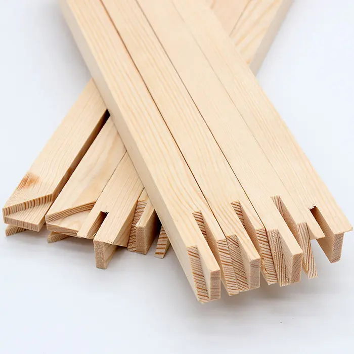DIY Holz Bilderrahmen Naturholz rahmen für Ölgemälde Einfach zu bauen DIY Holzrahmen Leinwand