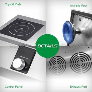 Bếp Cảm Ứng Nấu Bếp Cảm Ứng Di Động Hàng Đầu 220V Sản Xuất Tại Trung Quốc Với Hai Đầu Đốt - Product Image 6