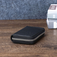 Peau de vache Crocodile en cuir véritable porte-clés universel fermeture éclair Mini clé de voiture portefeuille mode impression accessoire pour hommes et femmes