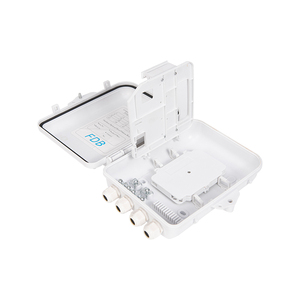 Box di Distribuzione in Fibra Ottica a 8 Core ODP, Box Terminale Esterno Bianco in ABS FTTH per Esterni NAP ST-F230 2 Ingressi 2 Uscite - Product Image 4