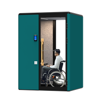Cabine de bureau acoustique modulaire moderne Comine avec conception insonorisée pour espaces de travail flexibles d'hôtels et d'entrepôts