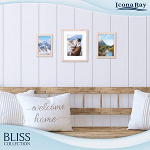 Cadre photo en bois MDF combiné, design créatif et luxueux pour impression UV, affichage de 3 photos - Product Image 5