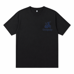 T-shirt personnalisé brodé avec silhouette de chat et design minimaliste pour les amoureux des chats, cadeau et vêtement pour les propriétaires d'animaux - Product Image 2