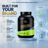 Poudre d'isolat de protéines de lactosérum OEM ODM sous marque privée, probiotiques de yaourt fermenté, vitamines B et zinc, complément de fitness