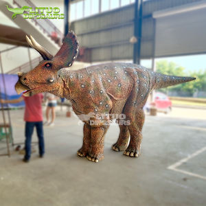 Disfraz de Dinosaurio <span class=keywords><strong>Triceratops</strong></span> Mecánico Realista que Camina - Product Image 1