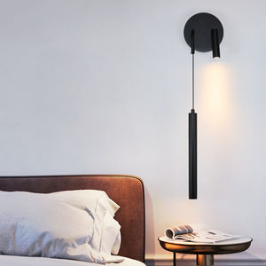<span class=keywords><strong>Lampe</strong></span> murale suspendue pour <span class=keywords><strong>chevet</strong></span> avec projecteur LED réglable en hauteur - Product Image 5