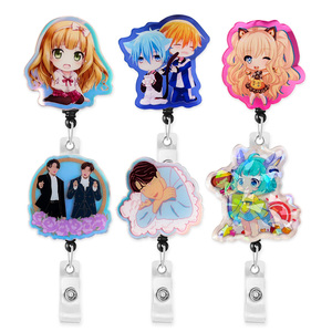 2023 nuevo diseño personalizado carrete <span class=keywords><strong>de</strong></span> insignia <span class=keywords><strong>de</strong></span> enfermera retráctil lindo anime médico bebé doctor nombre etiqueta titular <span class=keywords><strong>de</strong></span> la tarjeta <span class=keywords><strong>de</strong></span> identificación - Product Image 1