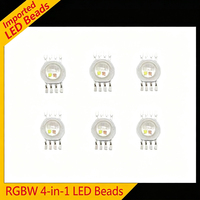 Projecteur LED Par 54*3 W/18X12W/36*10W/RGBW 4-en-1 24V/36V/45V, Éclairage Wash, Projecteurs Fresnel Professionnels, Kit de Pièces de Rechange pour Panneau LED