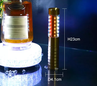 Bâton stroboscopique à LED Rechargeable, bâton scintillant, bouteille stroboscopique pour bouteille de Champagne, KTV, Bar, Club, fête
