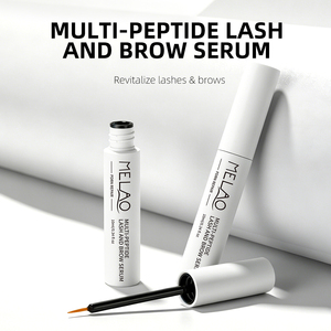 Sérum pour cils et sourcils MELAO PDRN Multi-Peptides Biotine 10ml, améliorant la croissance des cils et des sourcils pour des cils et sourcils plus fournis et plus épais - Product Image 1