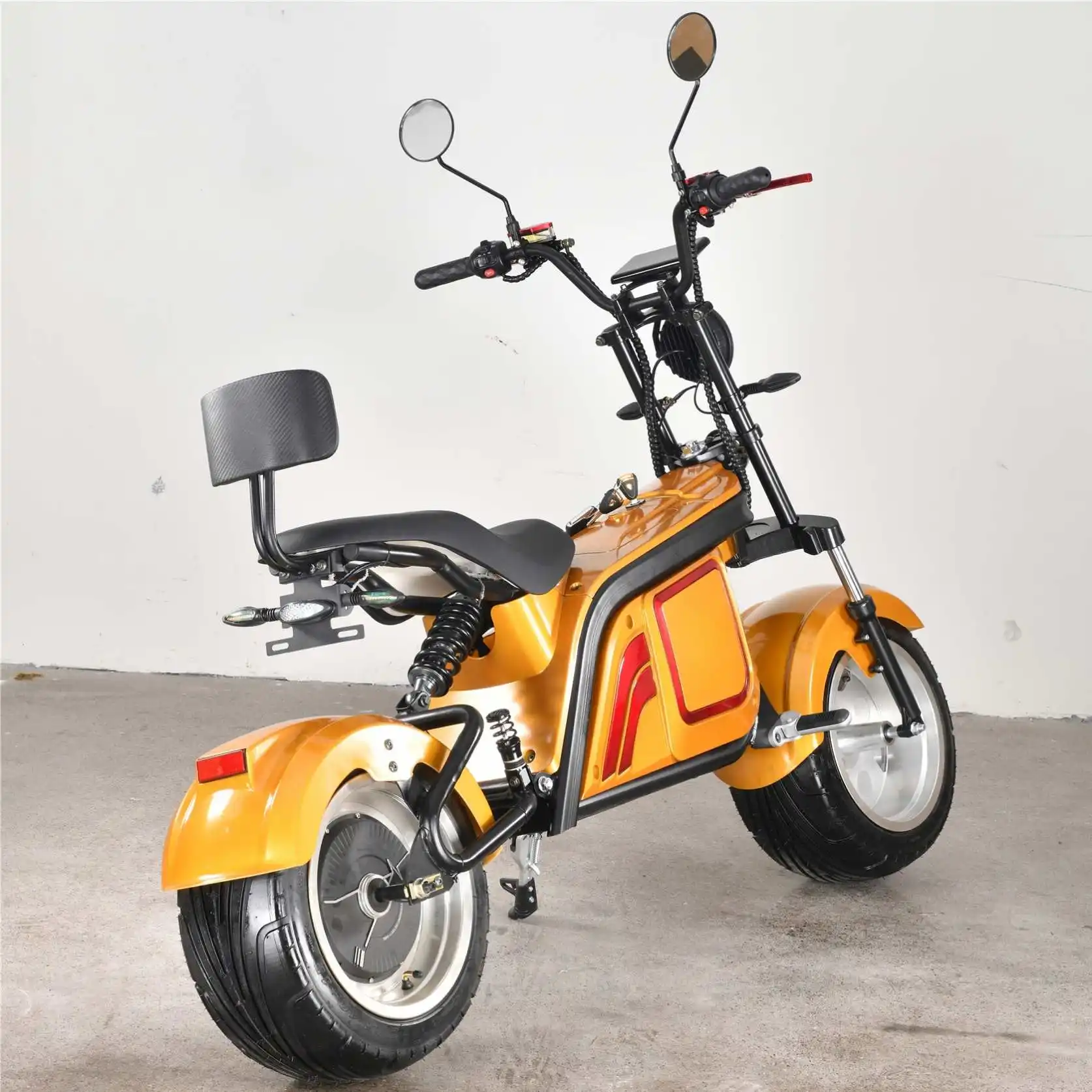 Электрический Скутер Чоппер 45 км H скорость двухколесные 150cc электрические скутеры двойной мотор E скутер склад в Европе