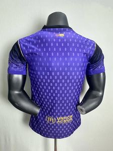 バルセロナ・マンバ通気性サッカーユニフォーム（欧州クラブ競技用、チーム名カスタマイズ可能、半袖、新シーズンスタイル） - Product Image 2