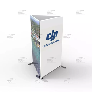 Tampilan Menara 3D portabel pameran dagang tegangan kain tampilan Promosi stan pameran kubus latar belakang - Product Image 3