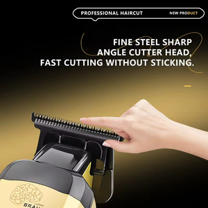 Tagliacapelli Cordless Km-90-5 con Base di Ricarica per Uso Professionale, 7500 RPM, Macchina per Taglio <span class=keywords><strong>Capelli</strong></span> da Uomo - Product Image 3