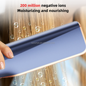 2025新型负离子空气直发器-BLDC电机无热损伤干湿直发器吹风机 - Product Image 3