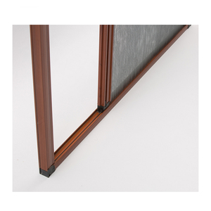 Bán buôn Trung Quốc nhà máy <span class=keywords><strong>DIY</strong></span> plisse côn trùng màn hình cửa với màu đen GẤP LƯỚI - Product Image 2