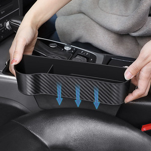 Organizador Lateral para Asiento de Coche, Plástico ABS Resistente, Organizador de Bolsillo Lateral para Consola de <span class=keywords><strong>Auto</strong></span>, Relleno de Espacio Entre Asientos para Teléfono, Llaves y Tarjetas C08 - Product Image 4
