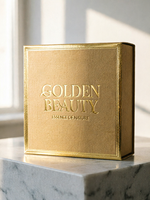 Boîte d'emballage de luxe en carton doré de haute qualité, coffret cadeau en papier premium pour flacon d'huile capillaire et ensembles cosmétiques