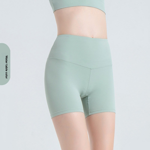 Pantaloncini Yoga LULU Personalizzati da Donna a Vita Alta, Elasticizzati, Solleva-Glutei, Anti-Sfregamento, <span class=keywords><strong>Leggings</strong></span> Sportivi ad Asciugatura Rapida per Corsa e Fitness, Pantaloncini da 3 Pollici - Product Image 6