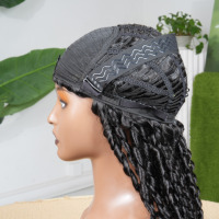 Perruque mi-tête Pixie bouclée 3-en-1 en cheveux humains vietnamiens de grade 12A, boucles sans colle, avec cordon de serrage et ligne de cheveux invisible