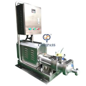 Pompe à double vis SS316L de haute qualité Source d'arrosage à moteur hygiénique conçue boussole pour le produit de pompes à confiture de beurre d'arachide - Product Image 5