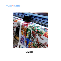 Máquina impresora de tinta UV rollo a rollo de 3,2 M DX5/DX7 cabezal de impresión impresora de papel tapiz CMYK/CMYK + W