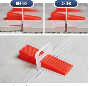 Clips de <span class=keywords><strong>carrelage</strong></span> réutilisables en PVC de haute qualité, cales, système de nivellement de <span class=keywords><strong>carrelage</strong></span> de conception industrielle pour l'ajustement des carreaux de céramique, OEM - Product Image 4