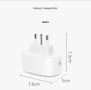 OEM Italia Smart Plug Matter Wifi malla sin Monitor de energía 20a 16a Esp 32/8285 módulo Tasmota Smart Plug Wifi enchufe a través de MOTT - Product Image 3