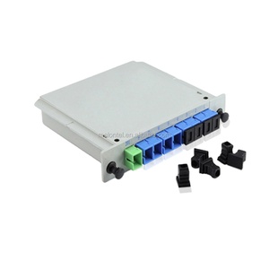 MT-1081-<span class=keywords><strong>8</strong></span> Hoàn Toàn Thả <span class=keywords><strong>1</strong></span>*<span class=keywords><strong>8</strong></span> Loại Sợi Quang Cassette Loại Hộp PLC <span class=keywords><strong>Splitter</strong></span> Với SC UPC Adaptor - Product Image 1